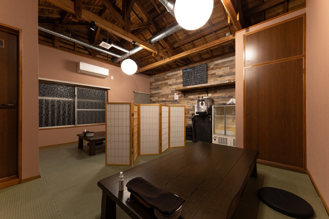 2階のお座敷席は貸切宴会・忘年会にも最適