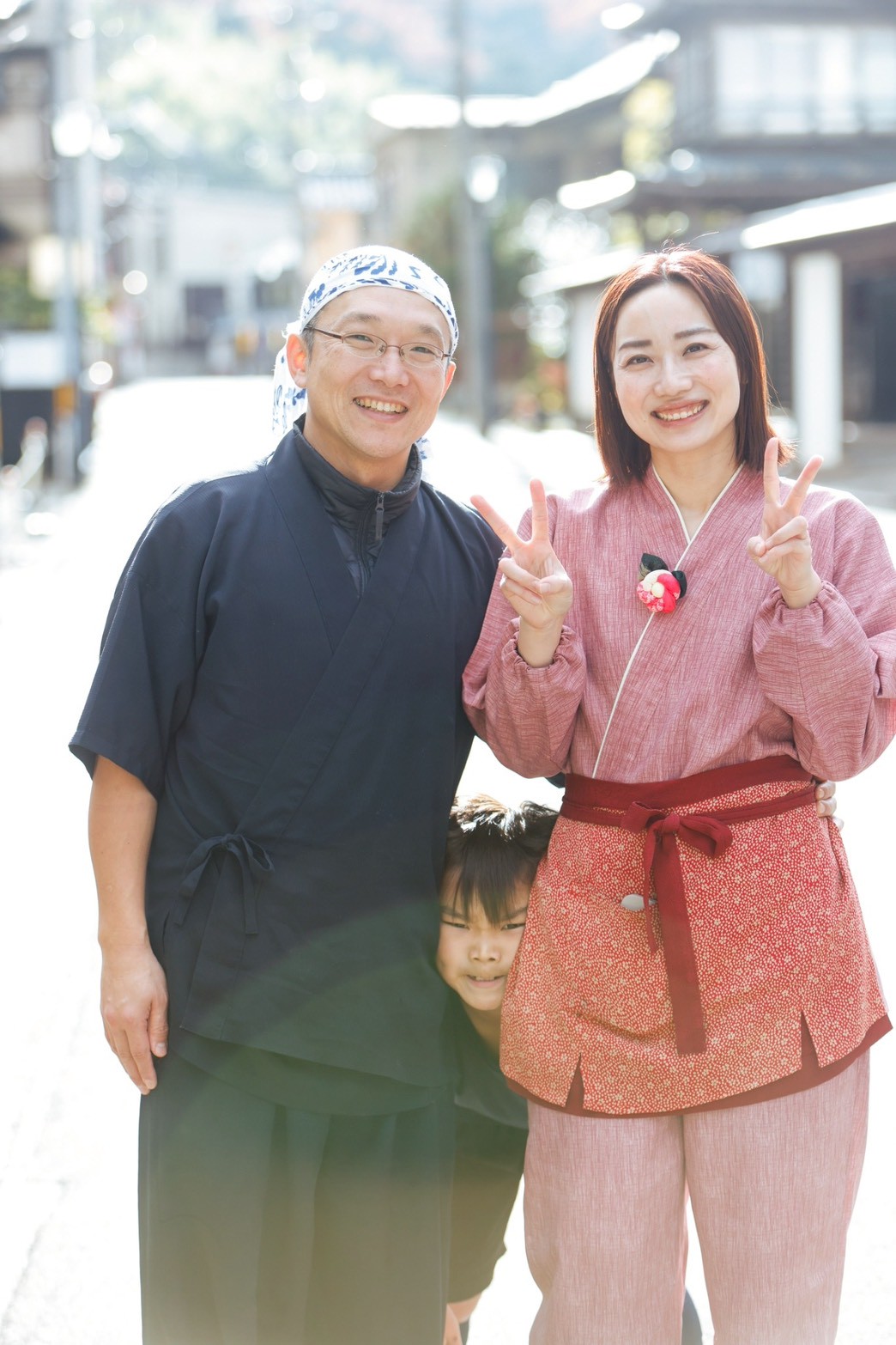 若旦那と女将とチビ