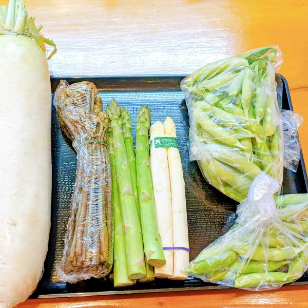 京都からの野菜