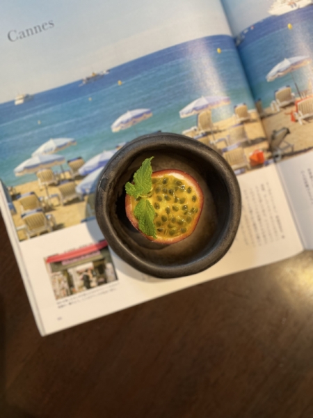 沖永良部島パッションフルーツのチーズケーキ