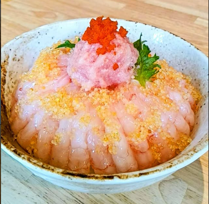 甘エビとゴールデンとびっ子の盛